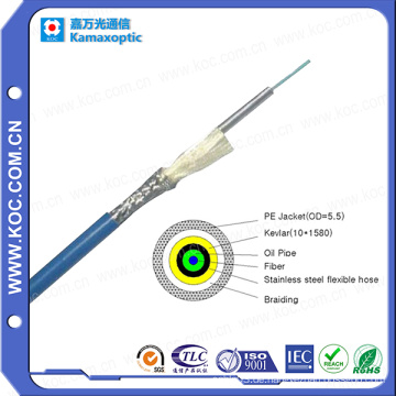 Faseroptik gepanzertes Singlemode Multimode Kabel